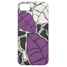Lila wilder Blume iPhone Kasten iPhone 5 Etuis