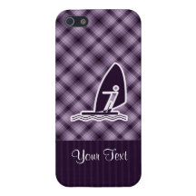 Lila Windsurfing iPhone 5 Cover