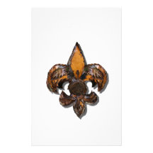 Lilie Flor New Orleans rustikal Druckpapier