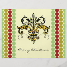 Lilien-Weihnachten Flyer
