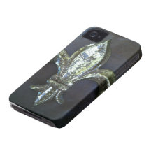 Lilienlederblick-Druckkasten Case-Mate iPhone 4 Hülle