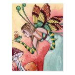 Lilith - Frosch-Fee-Postkarte