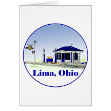 Lima, Ohio Karte
