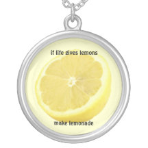 Limonade: wenn das Leben Ihnen Zitronen gibt Selbst Gestalteter Schmuck
