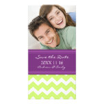 Limone Pflaume Save the Date, die Foto-Karten Wedd Photo Karten Vorlage