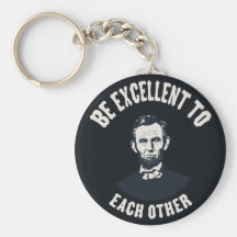 Lincoln - seien Sie ausgezeichnet Schlüsselbänder