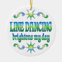 Linie Tanzen erhellt Ornament