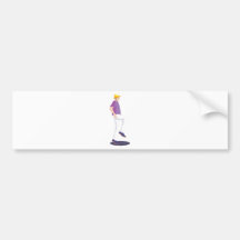 Linie Tänzer Auto Sticker