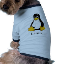 Linux Hunde-t-shirt