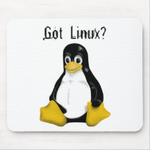 Linuxprodukte u. -entwürfe! mauspads