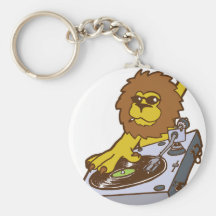 lion-dj.png key chain