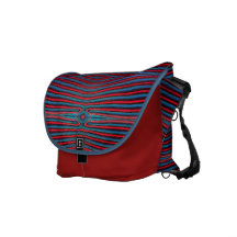 Lionfish stripes Rickshaw-Bote-Tasche Kuriertaschen