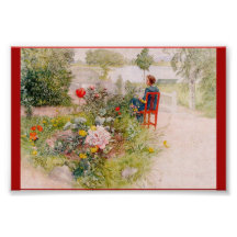 Lisbeth im Blumen-Garten Foto