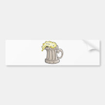 Liter-von-Biervektor Auto Sticker