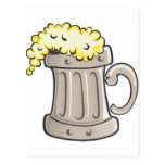Liter-von-Biervektor Postkarte