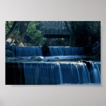 Lithia Park-Insel, Oregon Poster