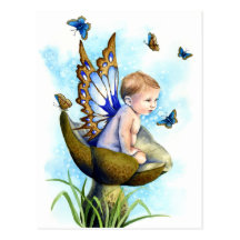 Little Boy-Blau Postkarte