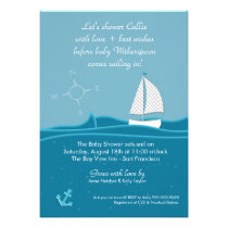 Little Sailor Boy Baby Shower Invitations einladungen