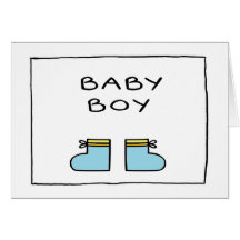 little wobblies its a boy card
