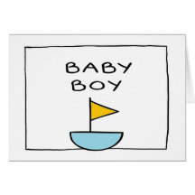 little wobblies its a boy cards