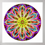 Live-CHAKRA:  Tausend Schein-Stern Plakatdrucke