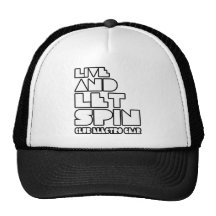 Live- und gelassene Drehbeschleunigung - Hut des S Baseballcaps