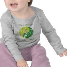 LiveGreen - Ying Yang 1 T-shirts
