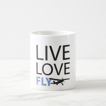 LiveLiebe-Fliege Kaffeetasse