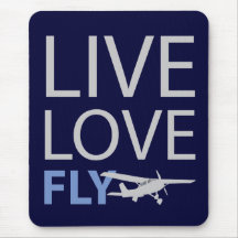 LiveLiebe-Fliege Mauspads