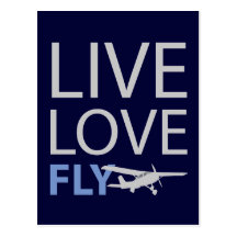 LiveLiebe-Fliege Postkarten
