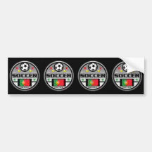 LiveLiebe-Fußball Portugal Auto Aufkleber