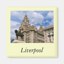 Liverpool - Leber-Gebäude Magnete