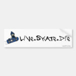 LiveSkate sterben Stoßaufkleber Autosticker