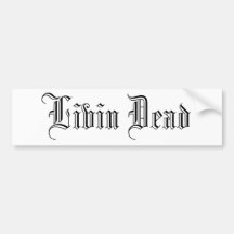 Livin tot autosticker
