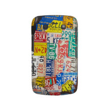 Lizenz-Platten-Karte des USA-BlackBerry-Kastens Blackberry Bold Cover