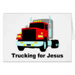 LKW-Transport für Jesus Karten