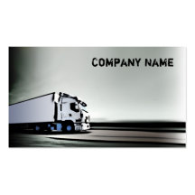 LKW - Transport- u. Logistik-Visitenkarte