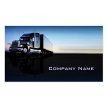 LKW - Transport- u. Logistik-Visitenkarte