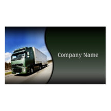 LKW - Transport- u. Logistik-Visitenkarte