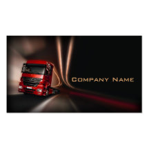 LKW - Transport- u. Logistik-Visitenkarte