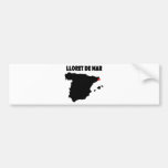 Lloret De im März 2010 Auto Sticker