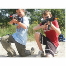 LMM Fotoskulptur von robbie und von dustin