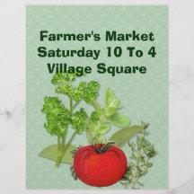 Locavore Bedruckte Flyer