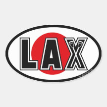 Lockere Flagge Lacrosse-Japans Aufkleber