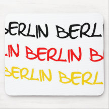 Logo-Andenken Berlins, Deutschland Mousepad