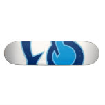 LogoColorNoText Personalisiertes Skateboarddeck