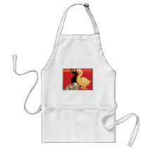 L'oie D'or La Reine DES-Creme-Vintage Nahrungsmitt Schürze