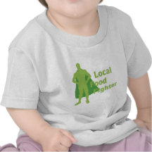 Lokaler Nahrungsmittelkämpfer Shirts