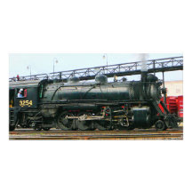 Lokomotive des Dampf-3254 Fotokarte