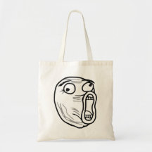 LOL Lachen-heraus lautes Raserei-Gesicht Meme Tasche